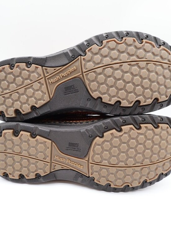Hush Puppies Pathway Oxford 9 Tan Leather Comfort Vintage Y2K NOS main image 10
